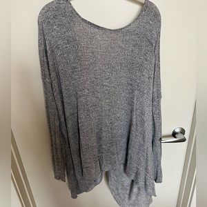 Free People Gray Sweater